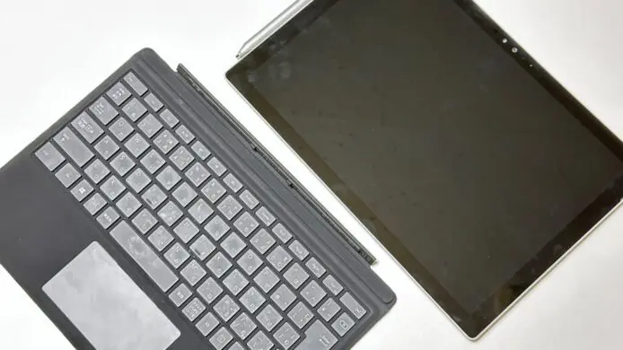 Surface Pro4のキーボードとモニターを分離